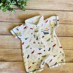 Kissy Kissy Collared Playsuit